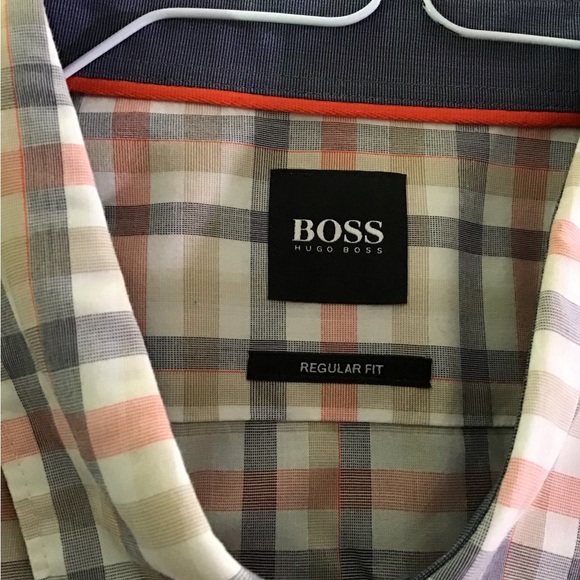 NWOT Hugo Boss Long Sleeve Casual Button Down Shirt in XXL - Picture 3 of 3